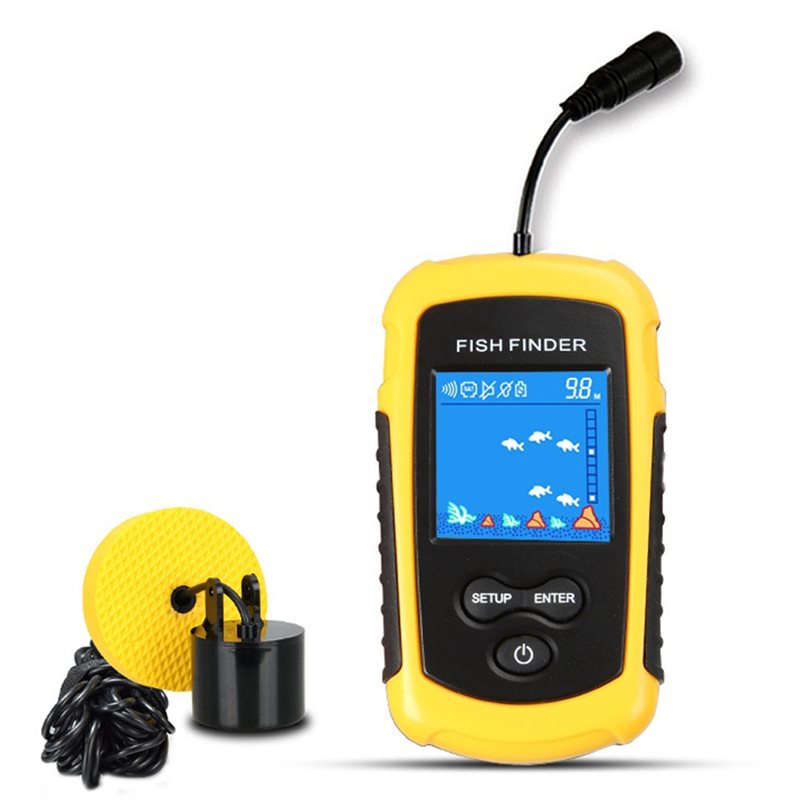 Fishing Boat Depth Finder - ABUE-카약 휴대용 어군탐지기 수중 핸드헬드 어군탐지기