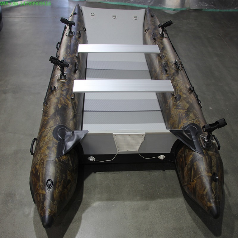 Fishing Boat Inflatable - 고속 쌍동선형 고무보트 PVC 고무 어썰트