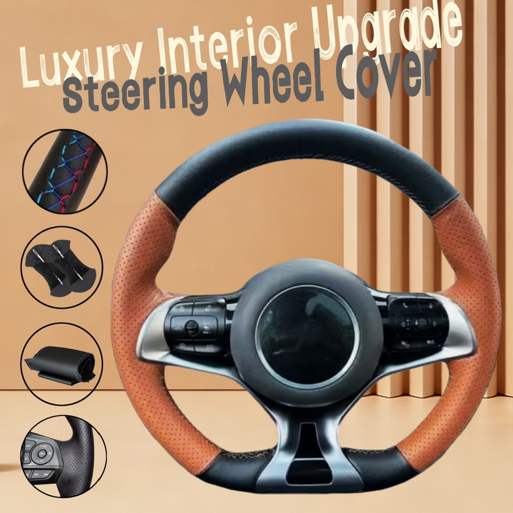 Fishing Boat Steering Wheel - 맞춤형 마이크로파이버 가죽 자동차 스티어링 휠