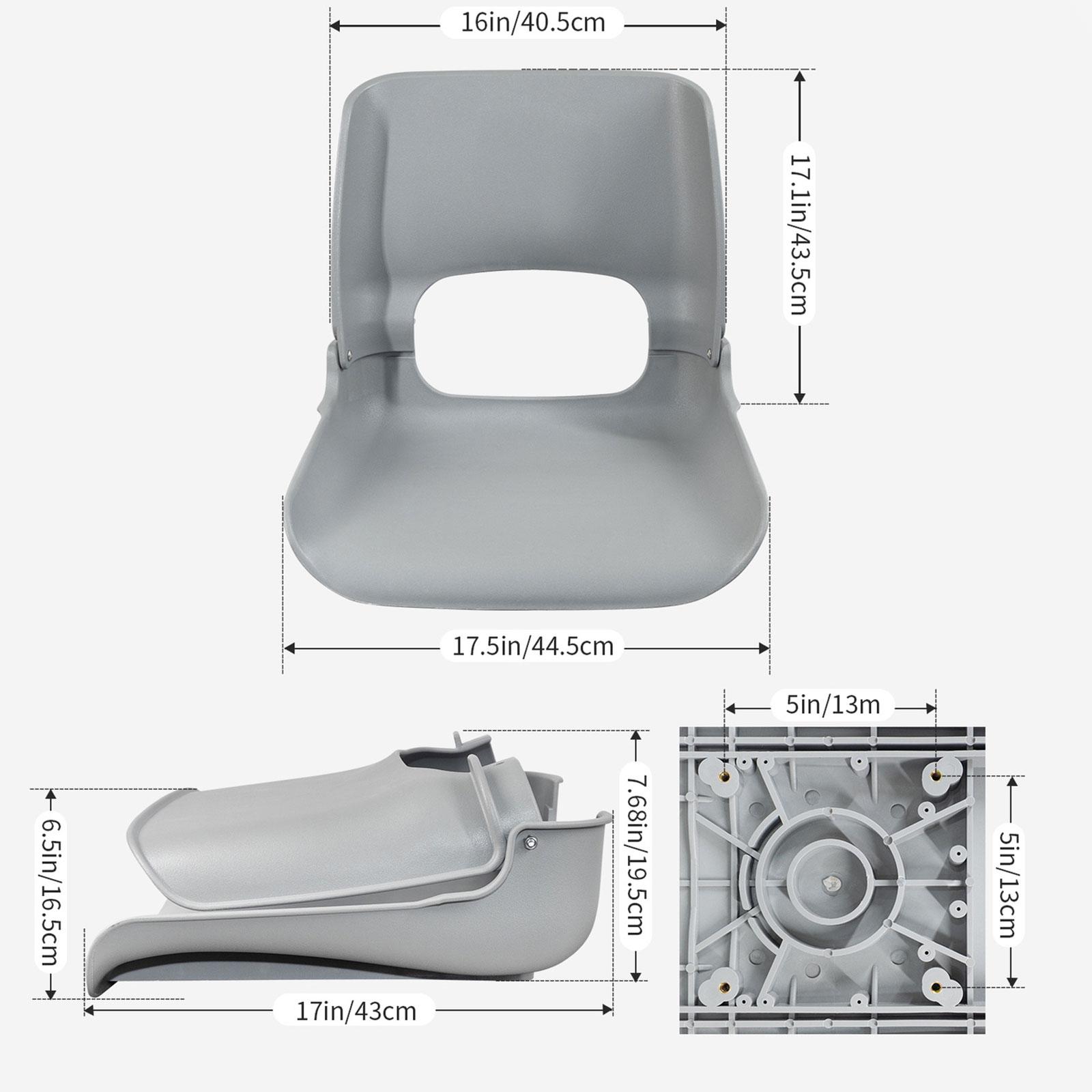 Fishing Boat Seat - 보트 시트 접이식 하이백 의자 PP