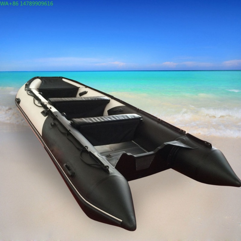Fishing Boat Seat - 두꺼운 PVC 4.7m 9인승 구조 카누