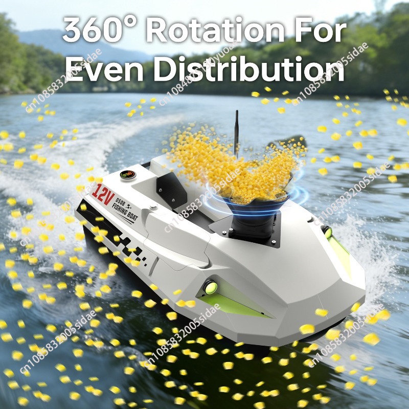 360도 회전 가능한 충전식 RC 미끼 살포기, 잉어  - Fishing Boat Anchor Winch 리뷰 및 가격