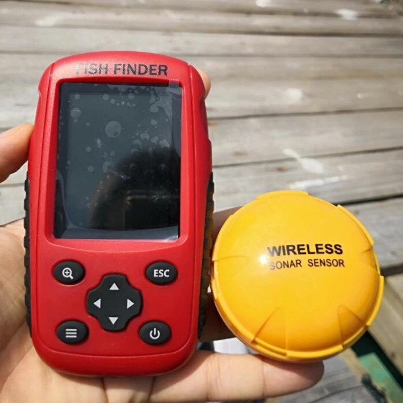 무선 어군탐지기 무선 소나 센서 50M 수심 200m  - Fishing Boat Depth Finder 리뷰 및 가격