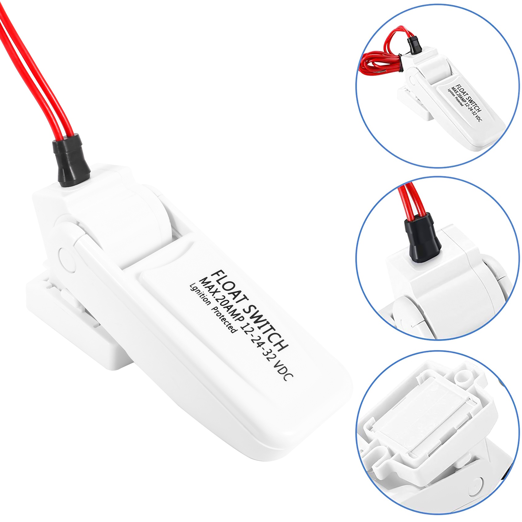 AASS-빌지 펌프 플로트 스위치 자동 12V 24V  - Fishing Boat Bilge Pump 리뷰 및 가격