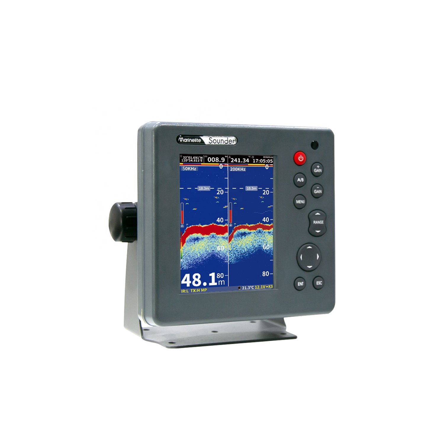 상업용 6인치 어군탐지기 수심 측정 소나, 선박용 전자 - Fishing Boat Depth Finder 리뷰 및 가격