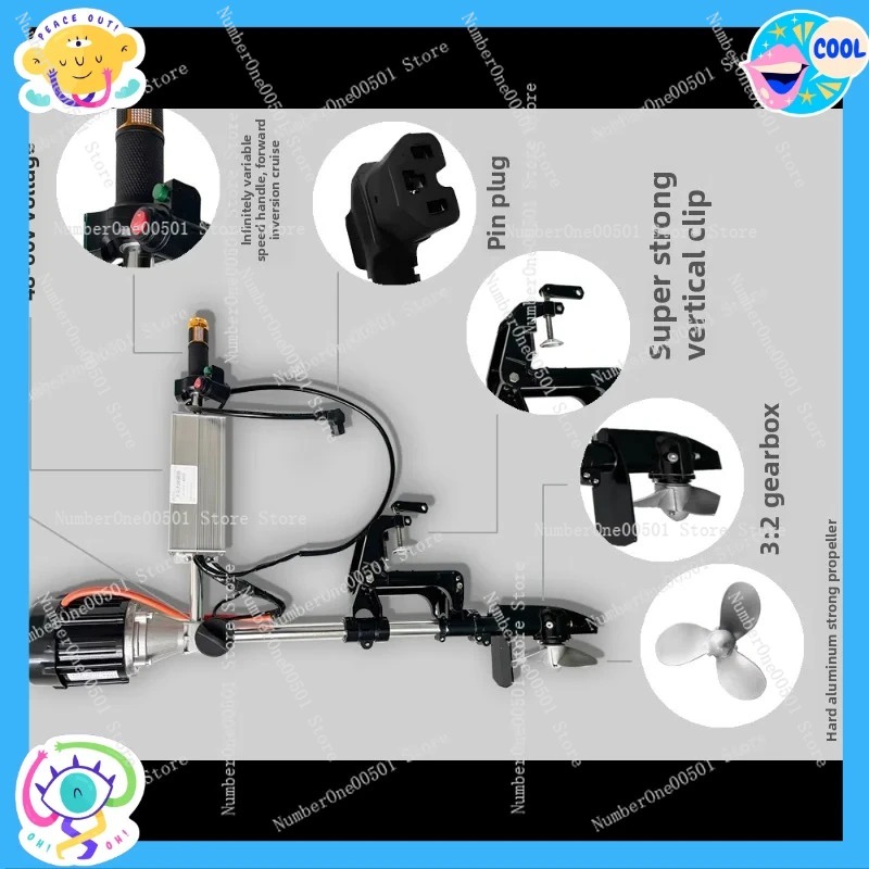 12V 24V 48V 60V 72V 브러시리스 아웃보드 - Fishing Boat Outboard Motor 리뷰 및 가격