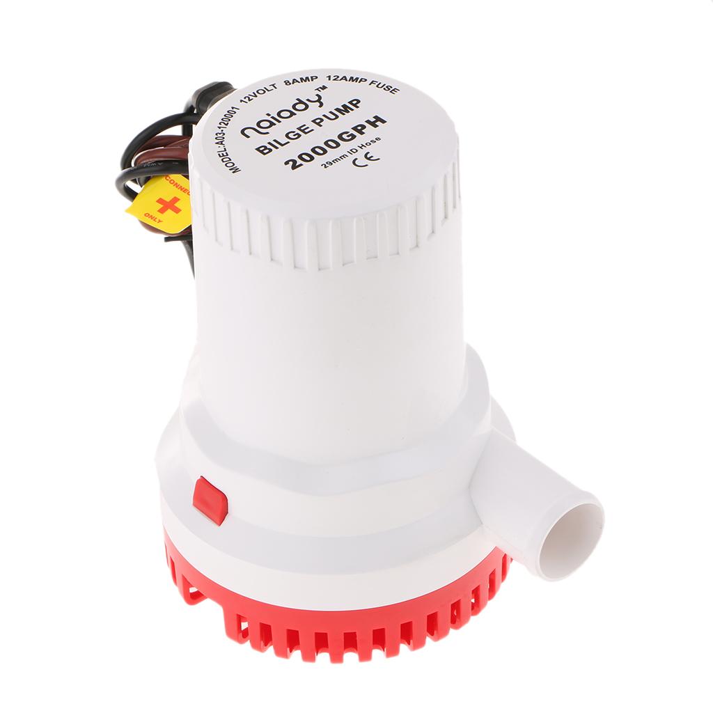 잠수형 빌지 펌프 12V 2000GPH 경량 플라스틱  - Fishing Boat Bilge Pump 리뷰 및 가격