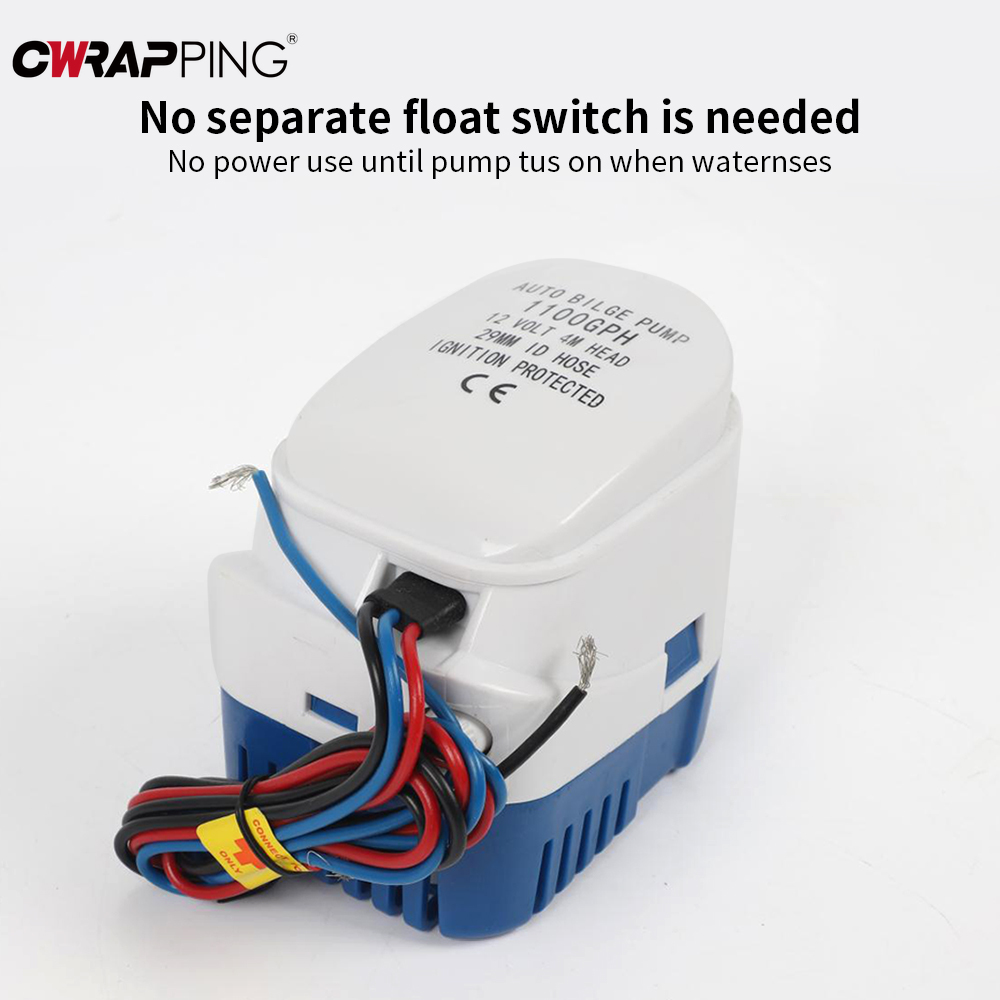 보트 액세서리용 자동차 RV 빌지 펌프 1100GPH  - Fishing Boat Bilge Pump 리뷰 및 가격
