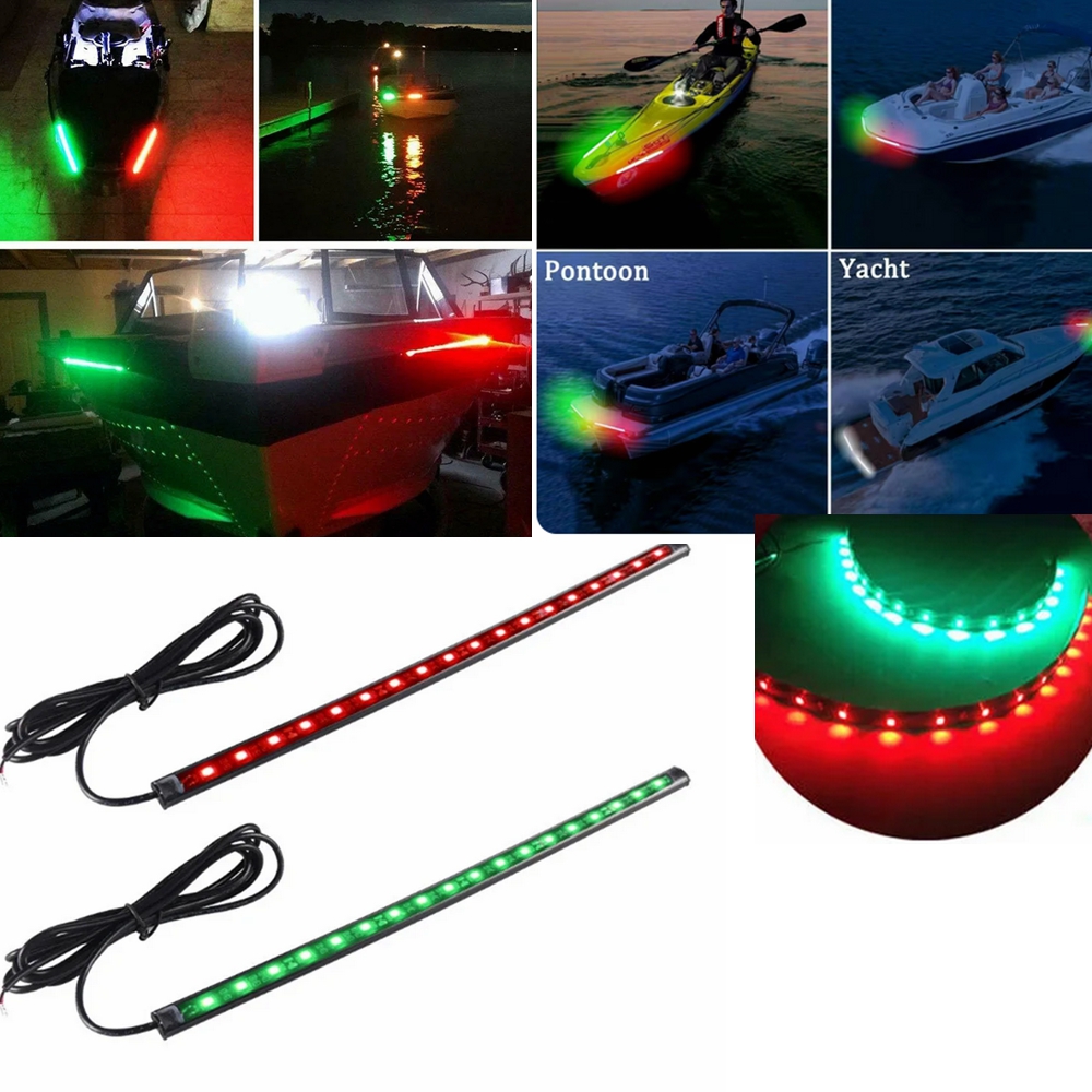 2Pcs 30cm 12V LED 스트립 빛 방수 빨간색 - Fishing Boat Trailer 리뷰 및 가격