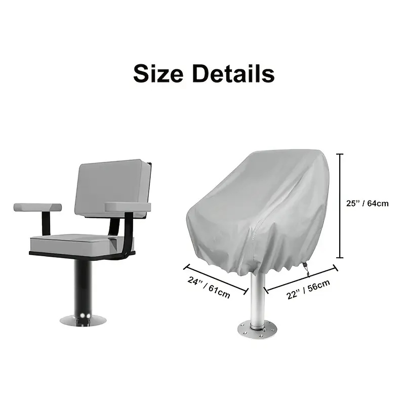 1Pcs 방수 보트 시트 커버, 헤비 듀티 보트 의자  - Fishing Boat Seat 리뷰 및 가격