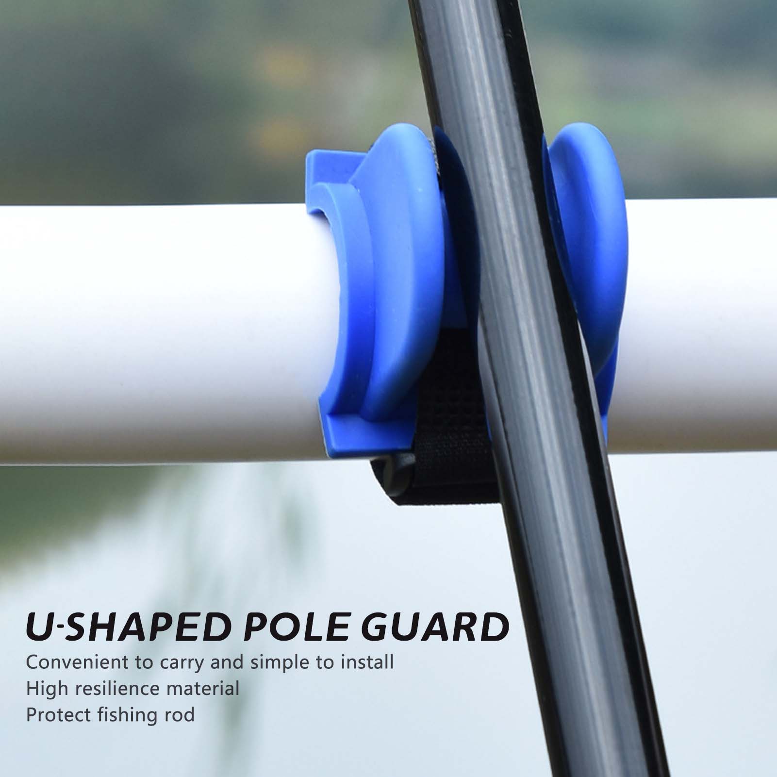 튼튼한 구조의 U자형 보트 낚싯대 홀더, 카약 해양 낚 - Fishing Boat Oar 리뷰 및 가격