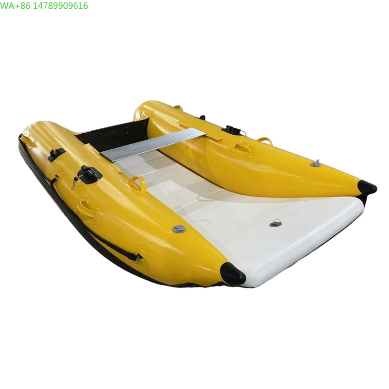 새로운 고속 팽창식 보트, 썬더캣 낚시용 쌍동선 보트  - Fishing Boat Inflatable 리뷰 및 가격