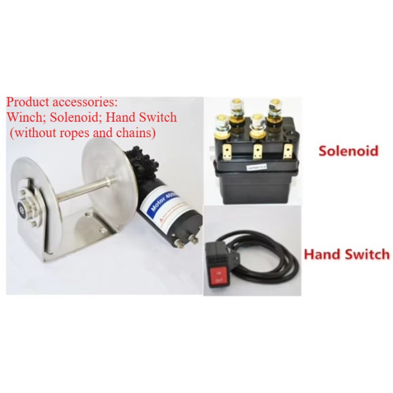전기 앵커 드럼 윈치, 600W 12V 24V 스테인리 - Fishing Boat Anchor Winch 리뷰 및 가격