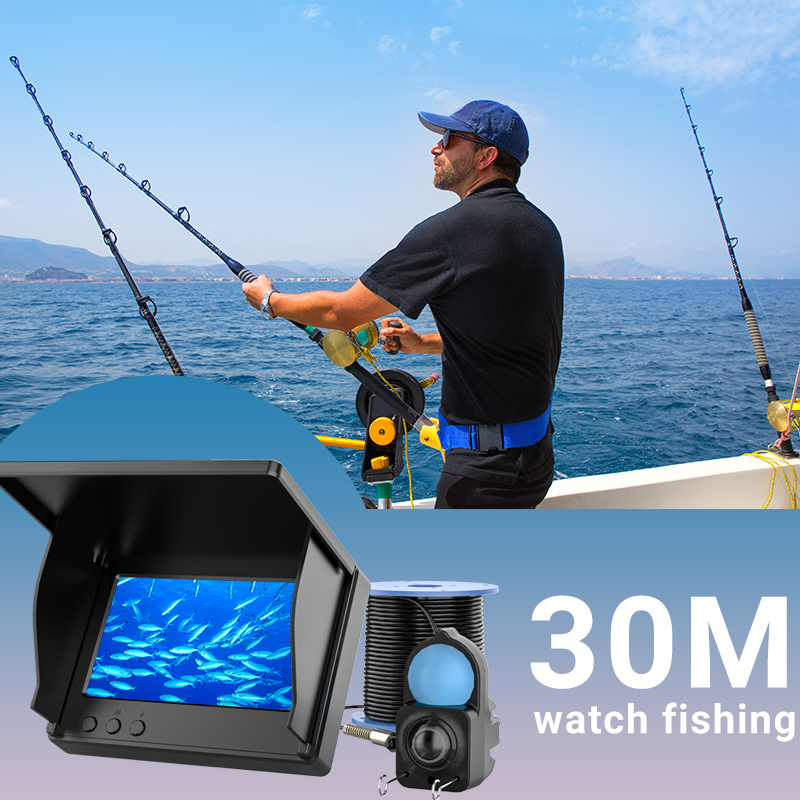 IP68 방수 수중 낚시 카메라 (모니터 포함) 휴대용 - Fishing Boat Depth Finder 리뷰 및 가격