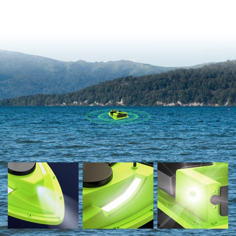 D19 GPS RC 미끼 배 600M 4개 호퍼 2kg - Fishing Boat Gps 리뷰 및 가격