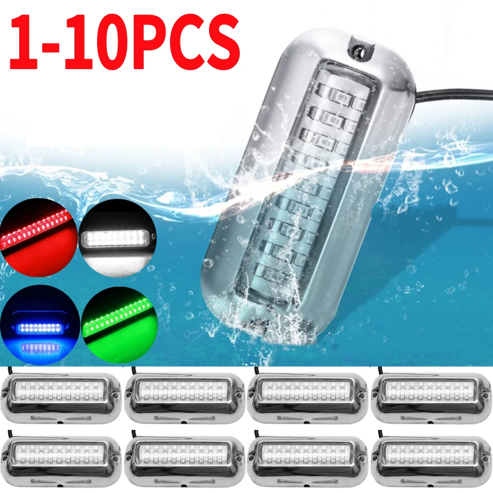 27LED 스피드 보트 조명, 스테인레스 스틸 수중 폰 - Fishing Boat Navigation Light 리뷰 및 가격