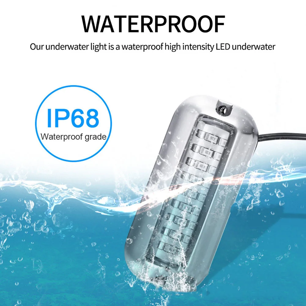 27LED 스피드 보트 조명, 스테인레스 스틸 수중 폰 - Fishing Boat Navigation Light 리뷰 및 가격